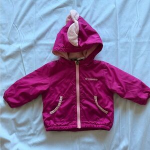 Columbia Fleece Jacket with Dinosaur Spikes 💕 - Size 6-12M
